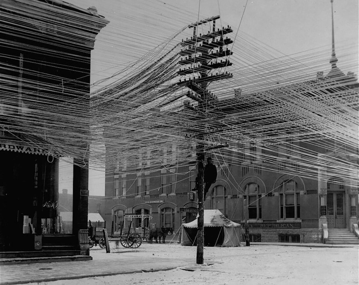 Провода. Пратт, Канзас, 1911