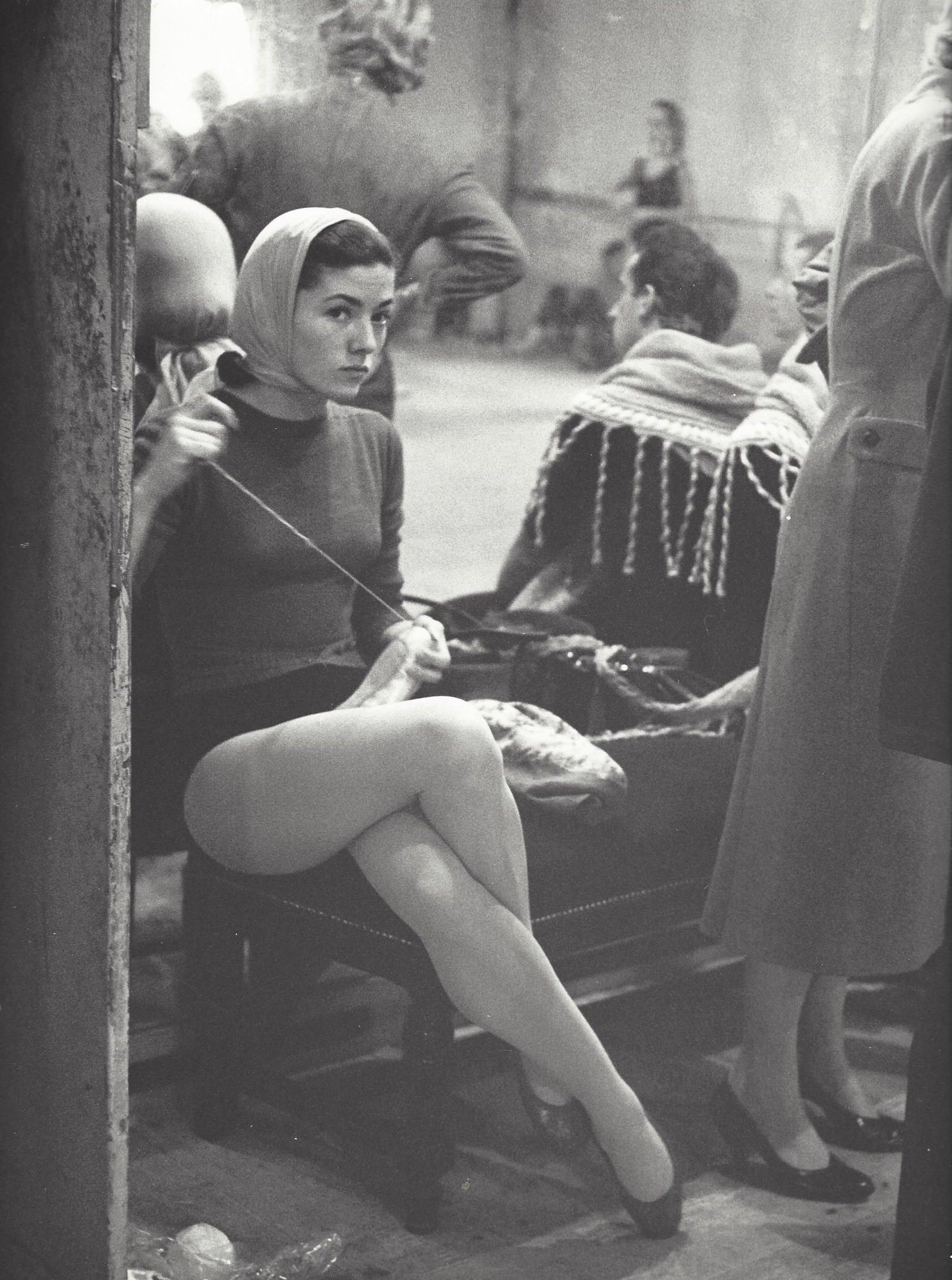 Балерина. Парижская опера, 1950-е. Фотограф Кис Шерер