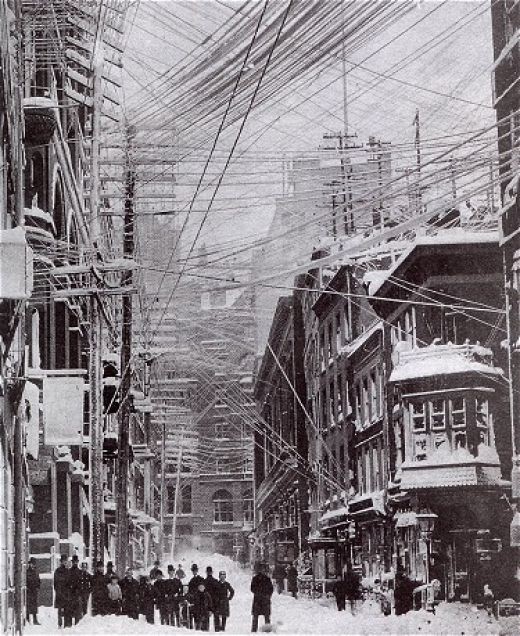 Великая метель 1888 года в Нью-Йорке