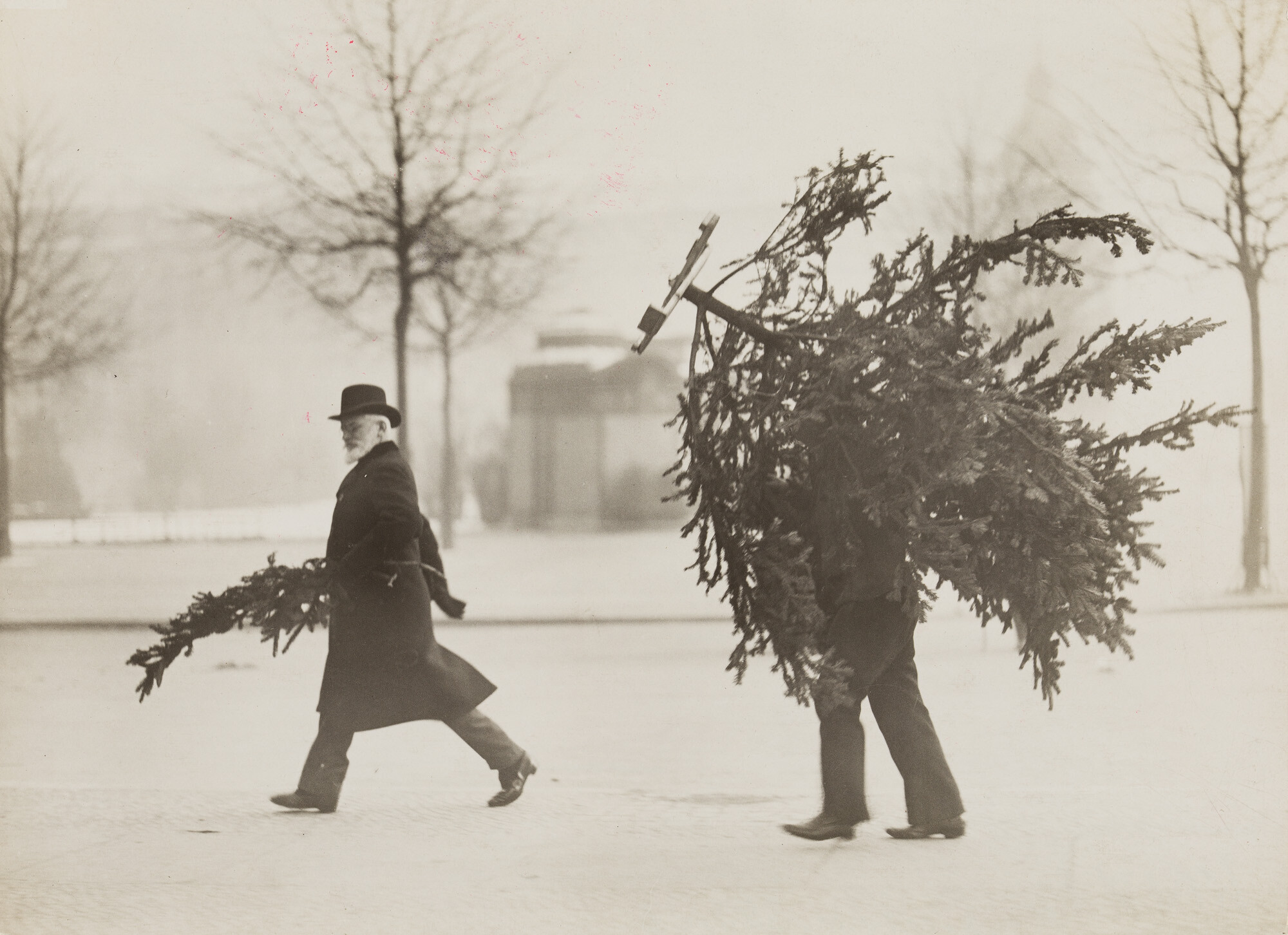 Рождество в Берлине, 1907. Фотограф Филипп Кестер