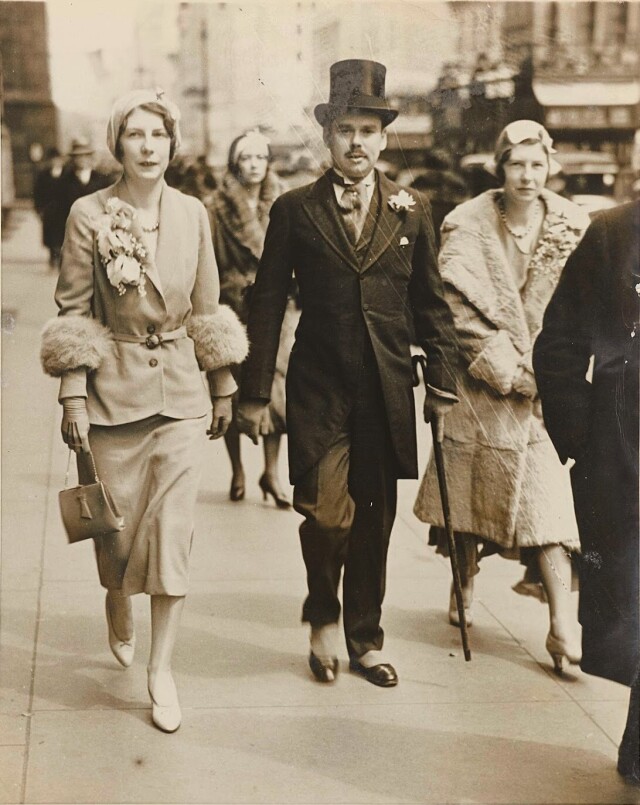 Модники на улицах Нью-Йорка, ок. 1930