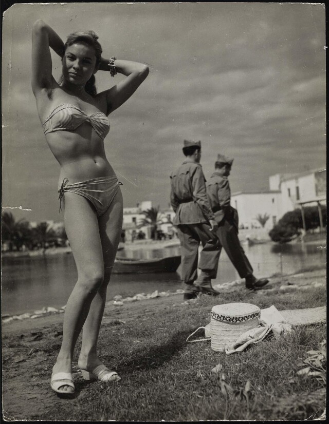 Первое бикини, 1953. Фотограф Ориоль Маспонс
