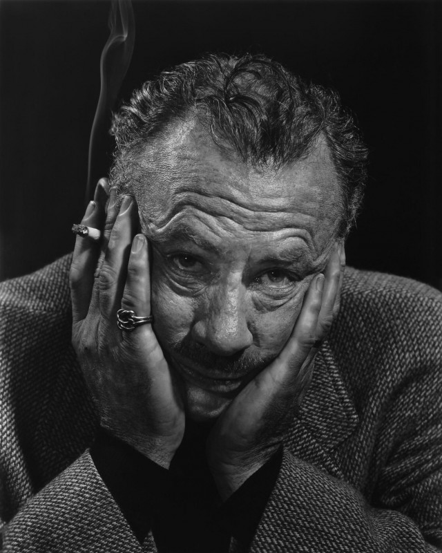 Джон Стейнбек, 1954. Автор Юсуф Карш
