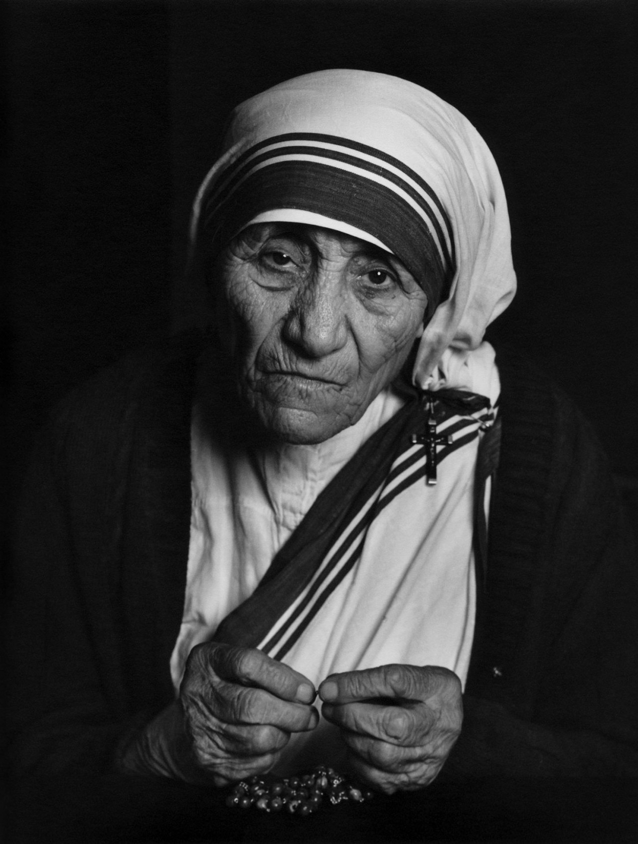 Мать Тереза, 1988. Автор Юсуф Карш