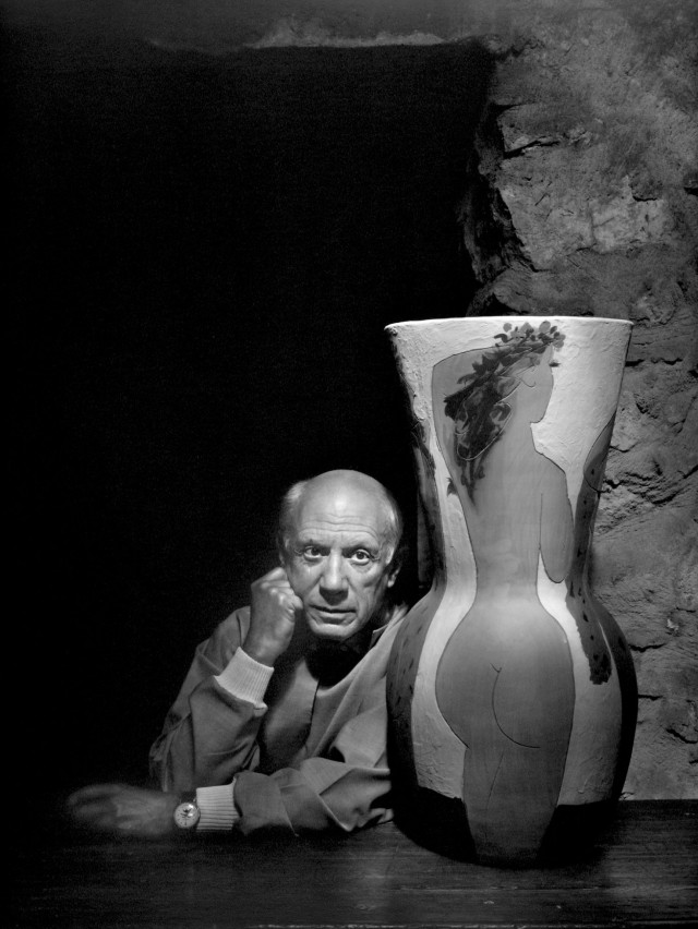 Пабло Пикассо, 1954. Автор Юсуф Карш
