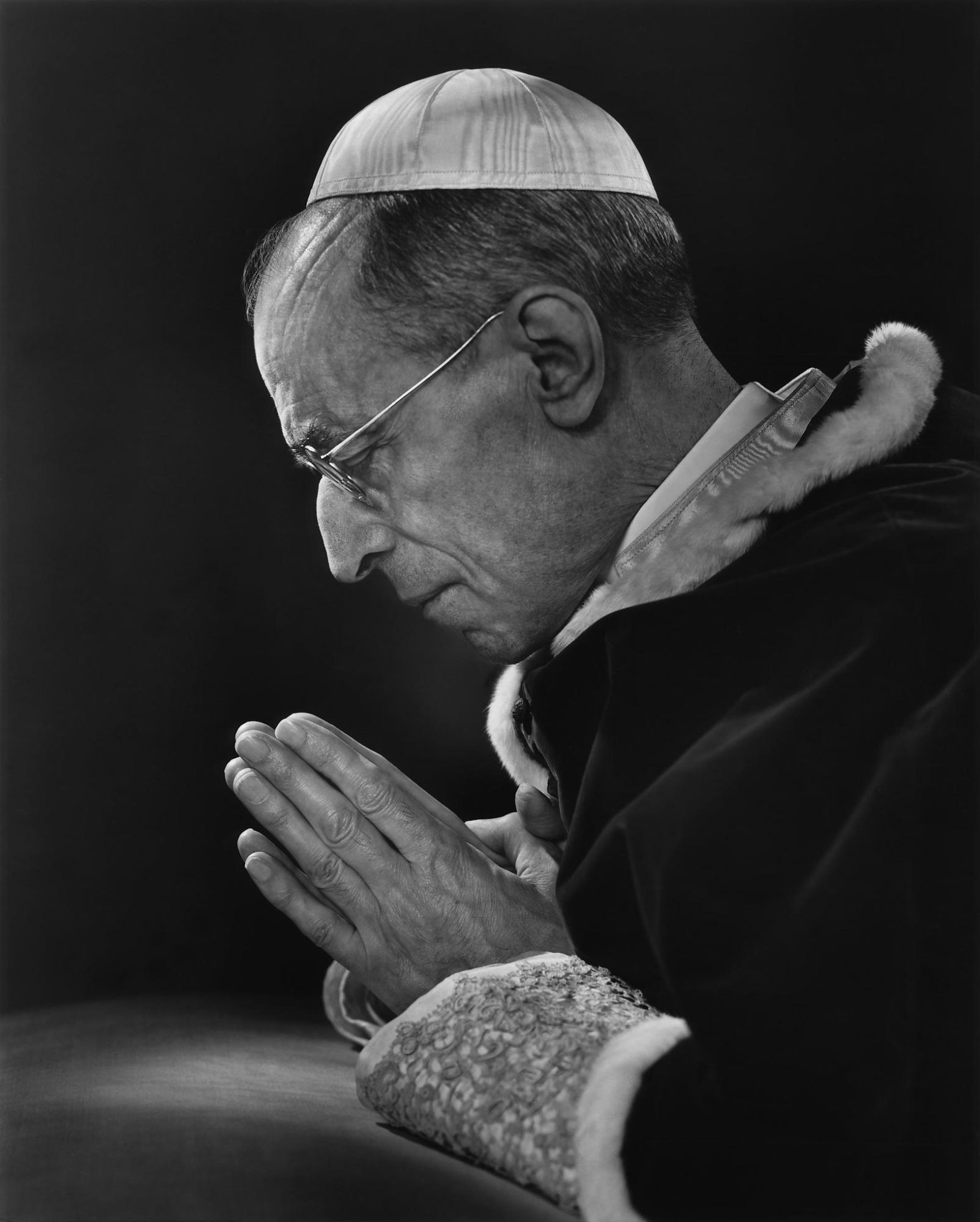 Папа Пий XII, 1949. Автор Юсуф Карш