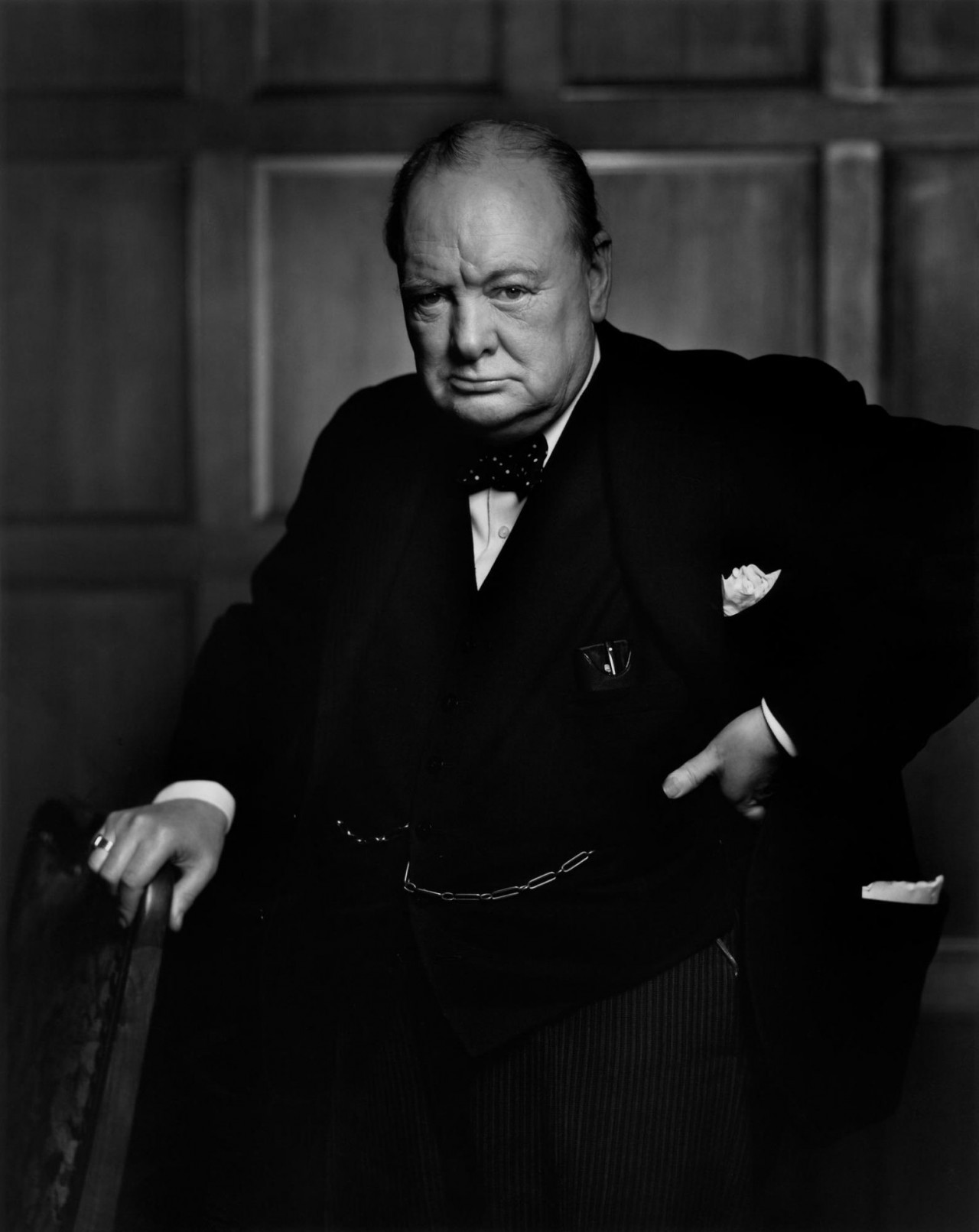 Уинстон Черчилль, 1941. Автор Юсуф Карш