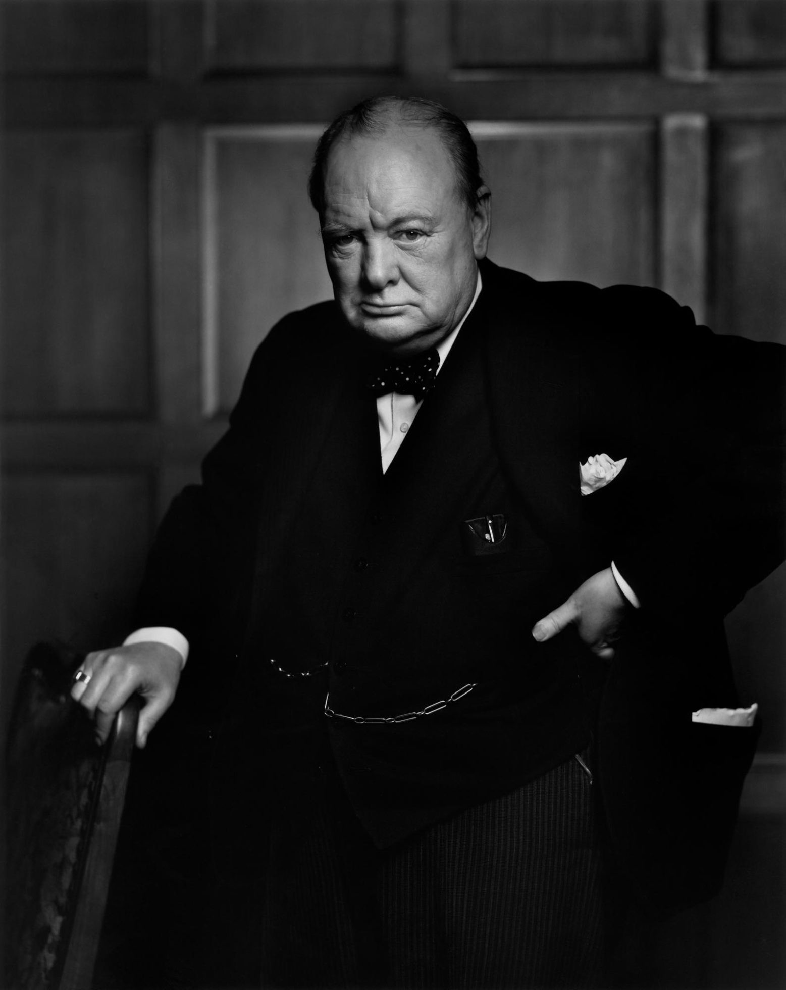 Уинстон Черчилль, 1941. Автор Юсуф Карш