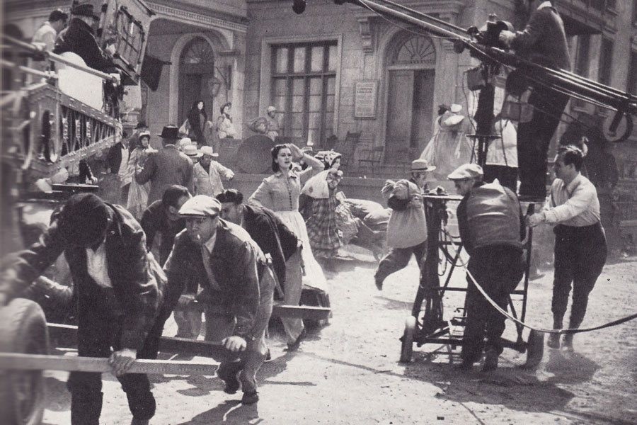 Вивьен Ли на съёмках фильма Унесённые ветром, 1939
