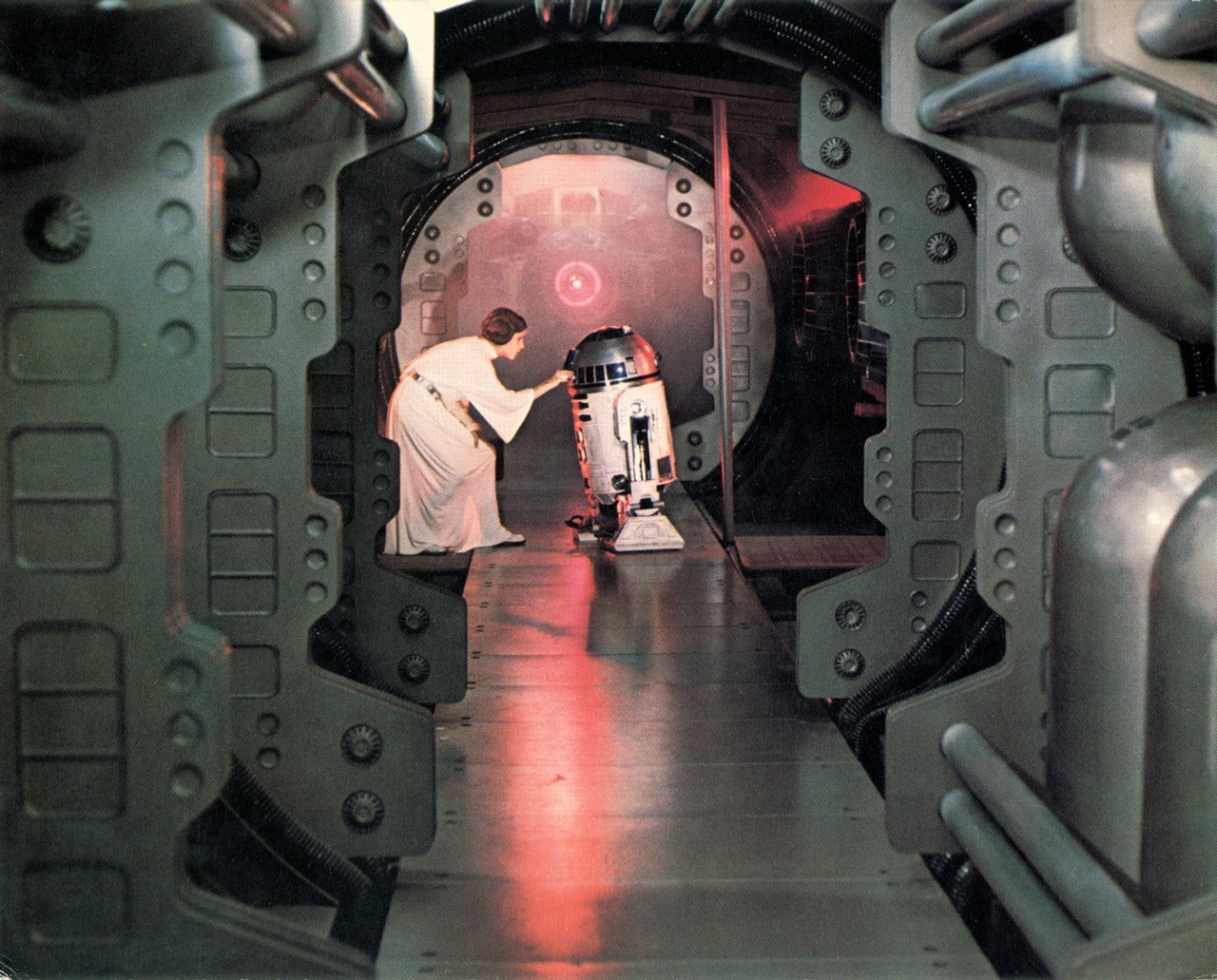 Кэрри Фишер в Звёздных войнах Джорджа Лукаса, 1977
