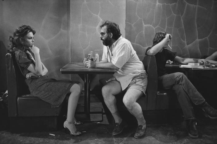 Дайан Лейн и Фрэнсис Форд Коппола на съёмках фильма Бойцовая рыбка, 1983. Фотограф Мэри Эллен Марк