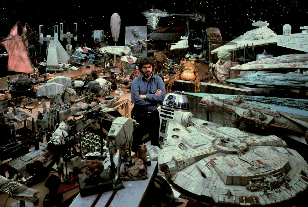 Джордж Лукас и реквизит Звёздных войн, 1984