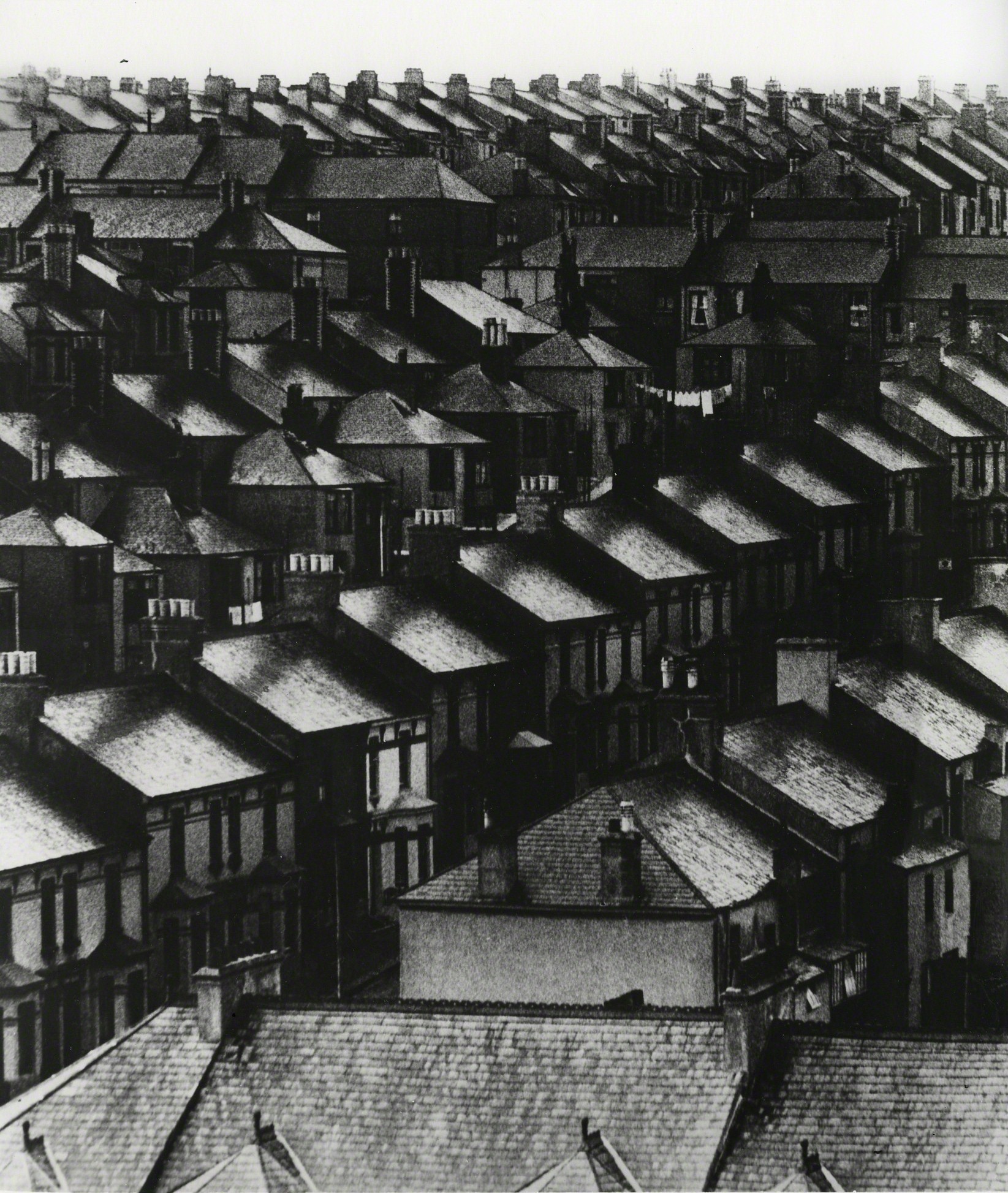 Крыши после дождя, 1933. Фотограф Билл Брандт