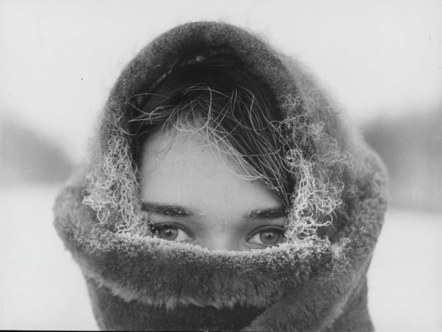 Зима, 1965. Фотограф Юрий Луньков
