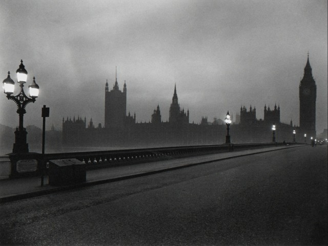 Вестминстерский мост, Лондон, 1962. Фотограф Эвелин Хофер
