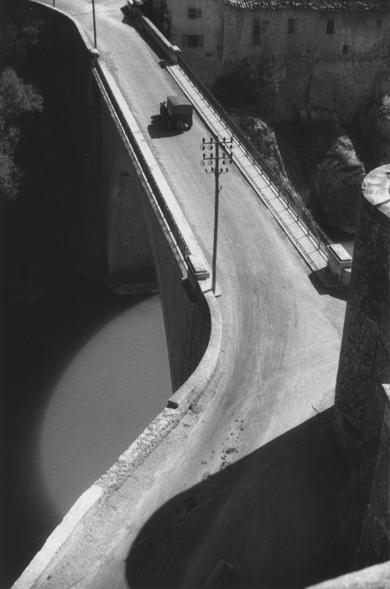 Мост, Систерон, 1929. Фотограф Роджер Шалль