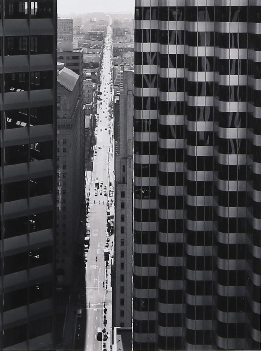 Буш-стрит, Сан-Франциско, 1984. Фотограф Марк Ситрет