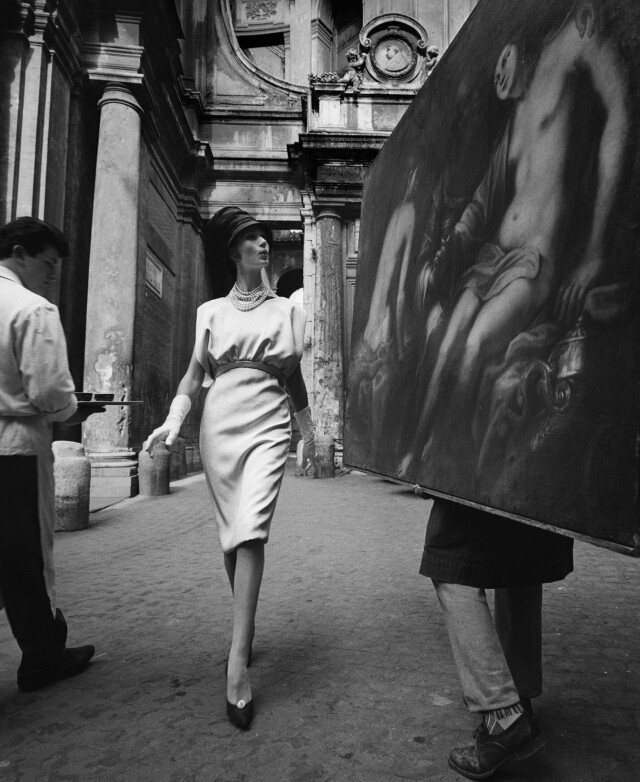Симона в Риме, 1960. Фотограф Уильям Кляйн
