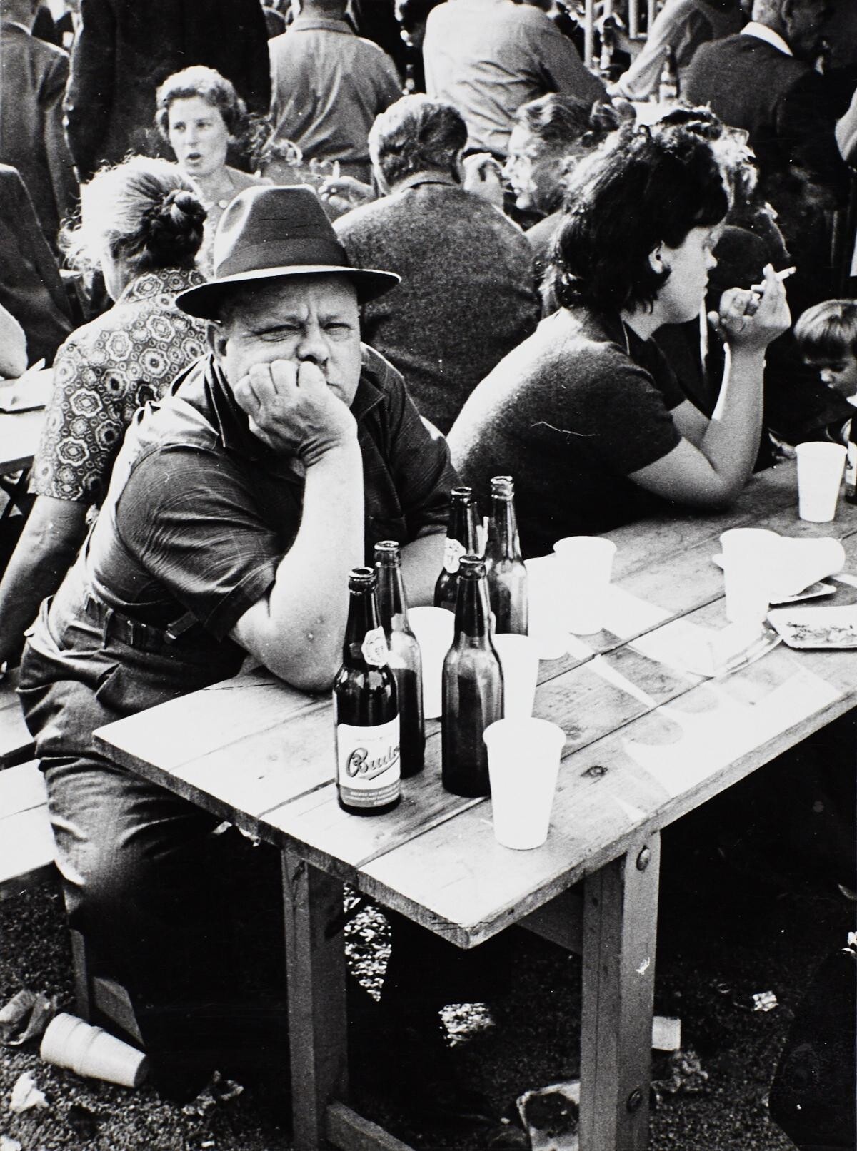 Дегустация на ярмарке, 1962. Фотограф Франц Хубманн