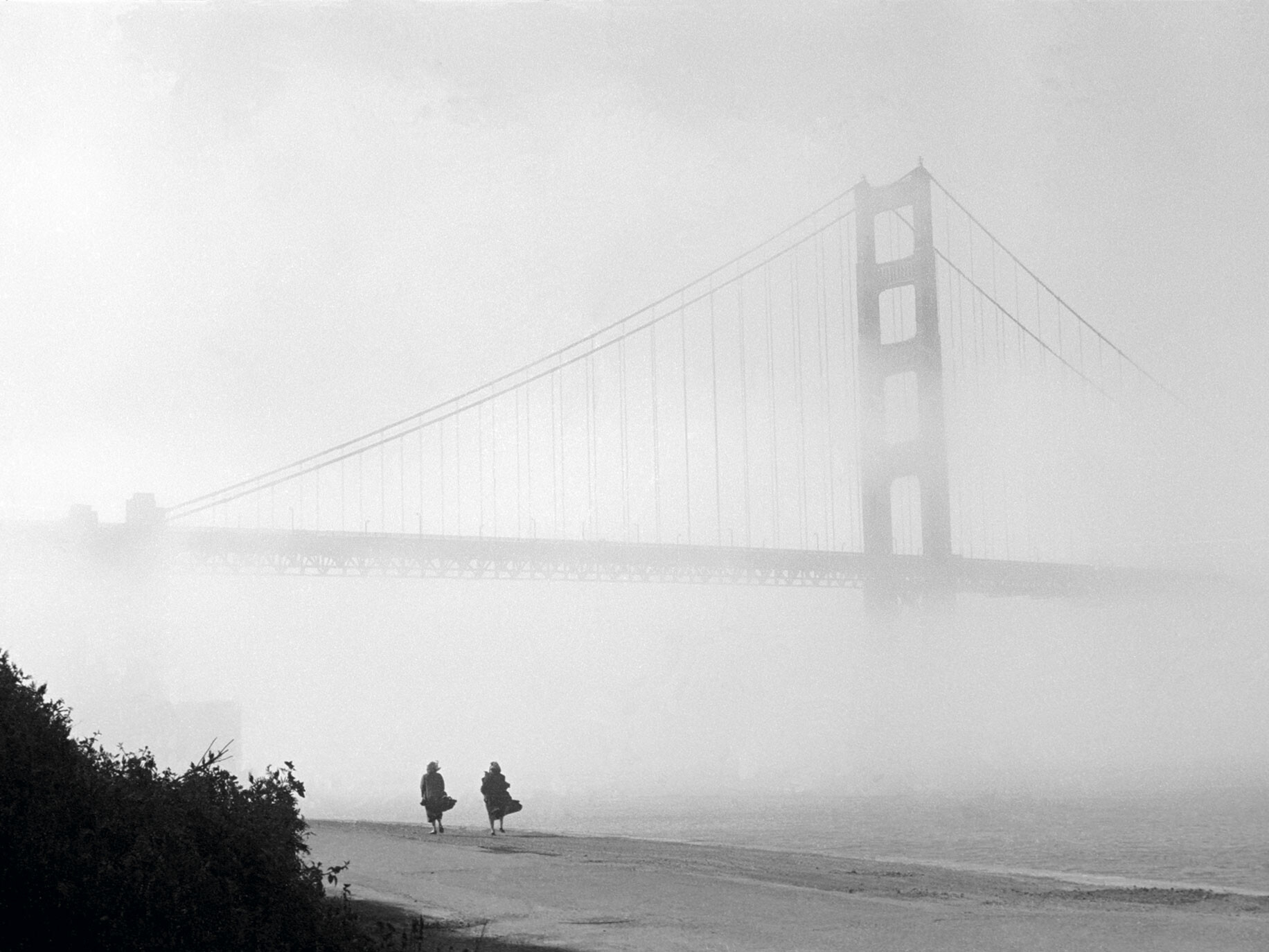 Туман в Сан-Франциско, 1950. Фотограф Фред Лион