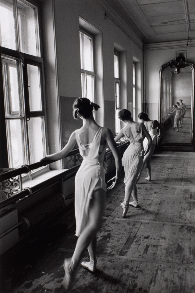 Школа балета Большого театра, Москва, 1958 год. Фотограф Корнелл Капа