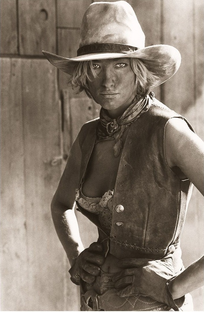 Cowboy girl Татьяна Патитц. Фотограф Герб Ритц
