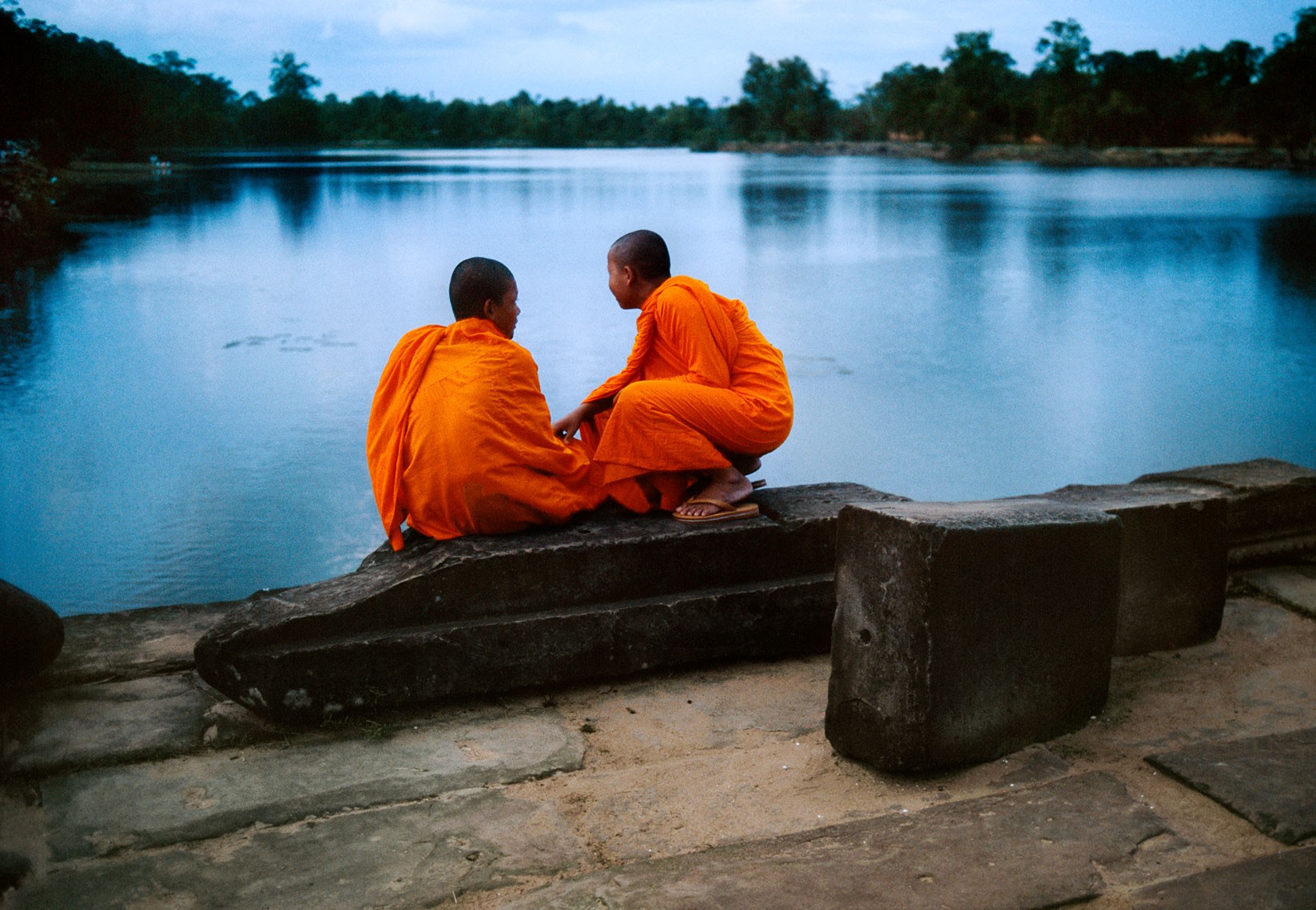 Ангкор-Ват, Камбоджа, 1997. Автор Стив Маккарри