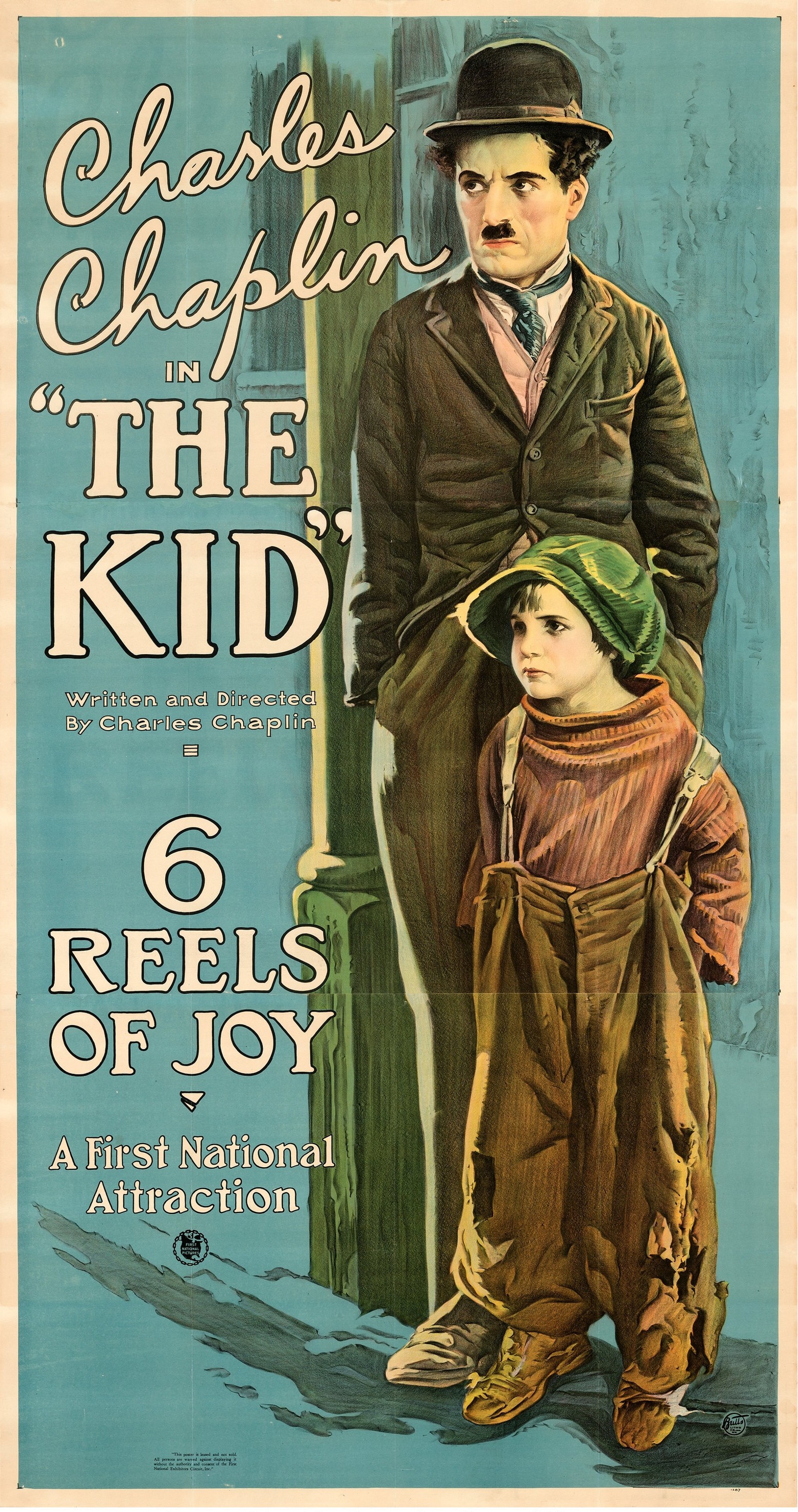 «Малыш», 1921. Режиссёр Чарльз Чаплин