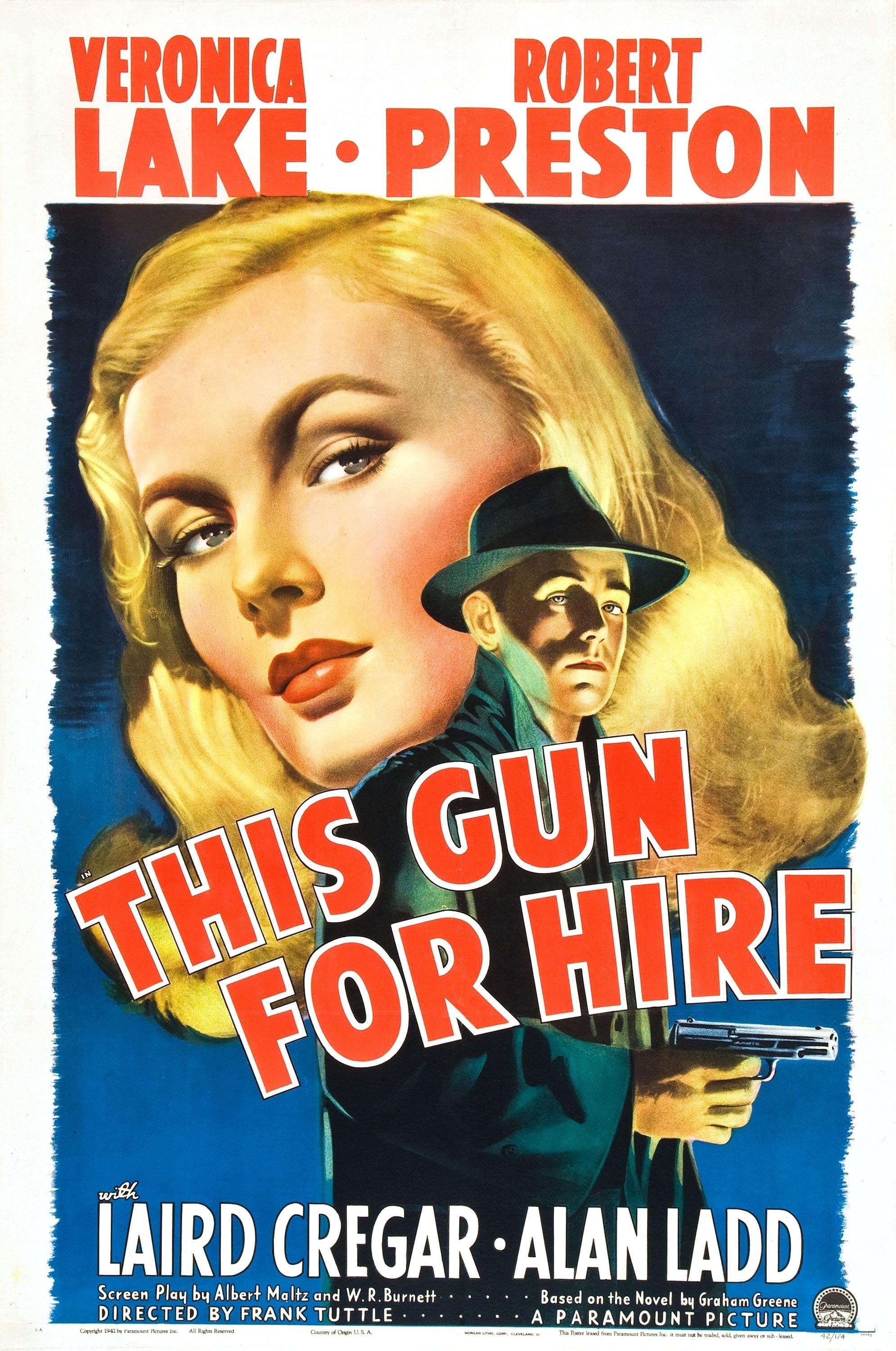 «Оружие для найма» или «Наёмник», 1942. Режиссёр Фрэнк Таттл