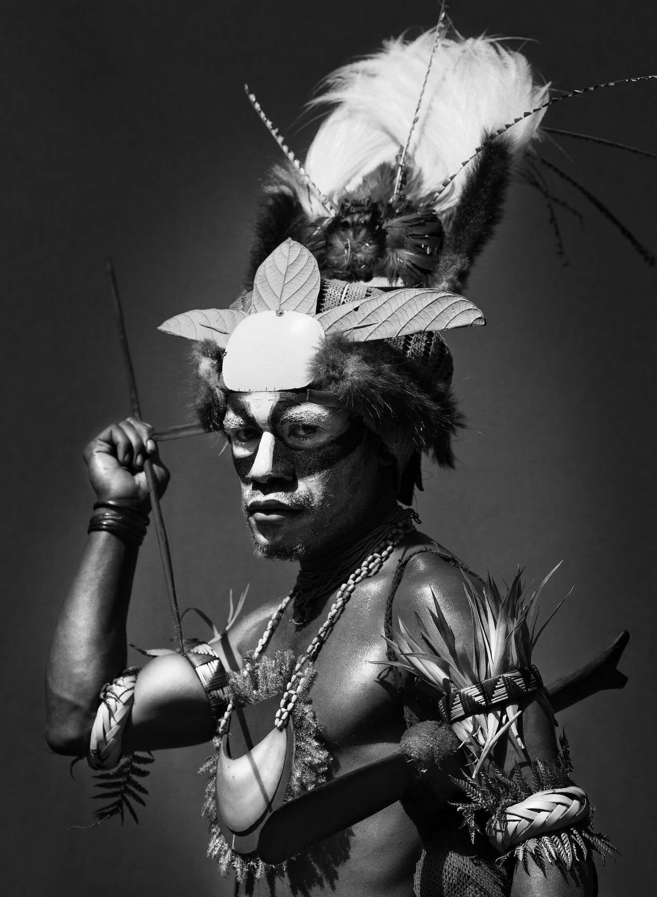 Участник фестиваля Синг-Синг, Маунт-Хаген, Папуа-Новая Гвинея, 2008. Автор Себастьян Сальгадо