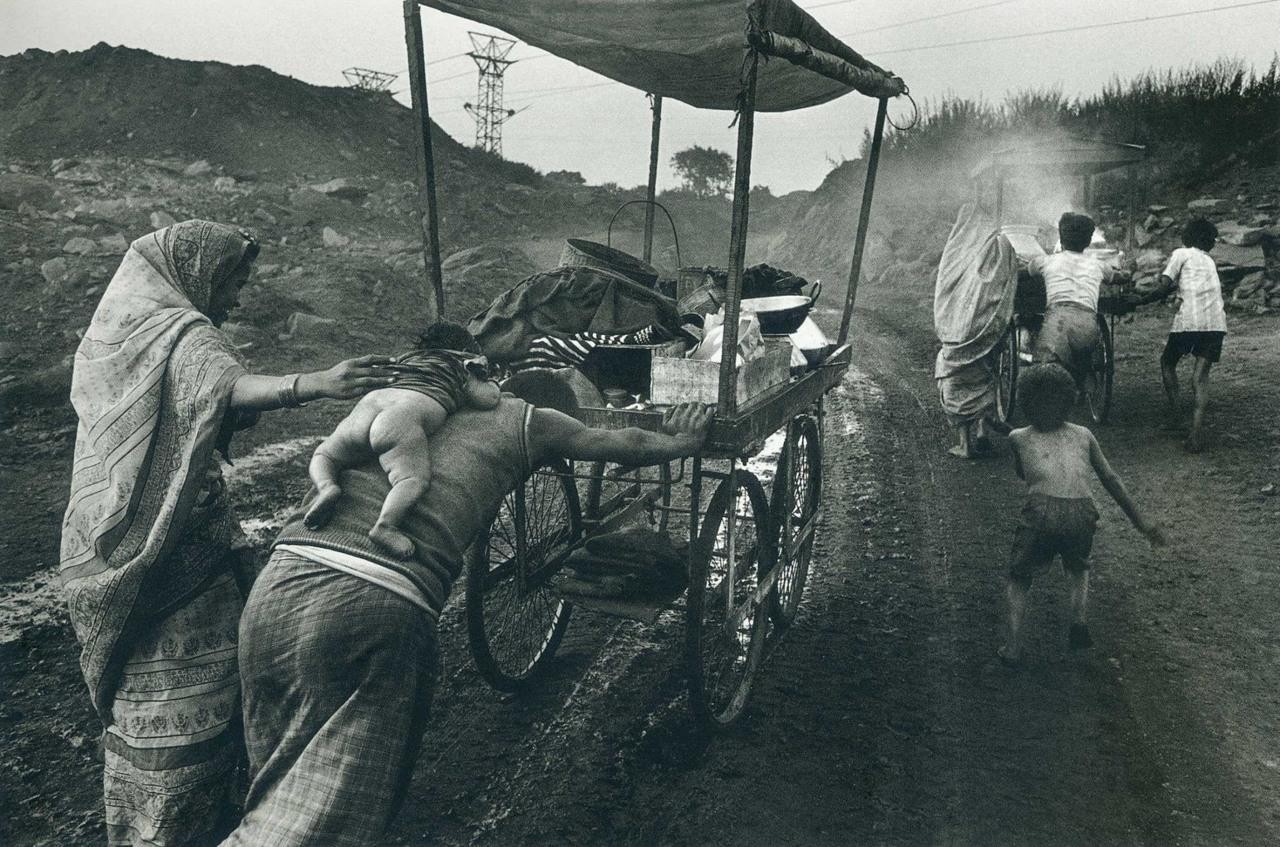 Работники угольной промышленности, Индия, 1994. Автор Себастьян Сальгадо