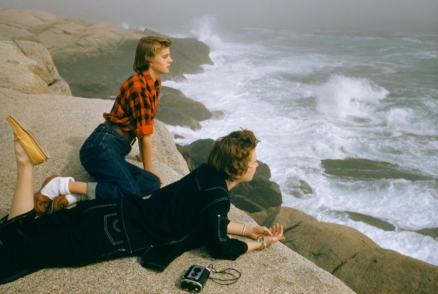 Прибой, побережье Новой Шотландии, 1961. Фотограф Фолькмар Венцель
