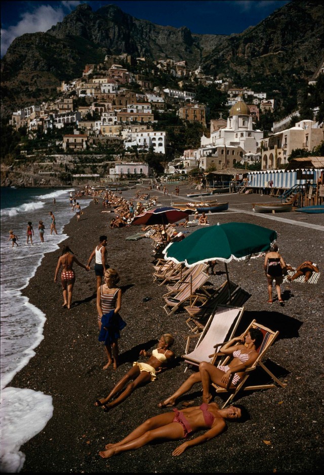 Позитано, Италия, 1959. Фотограф Луис Марден