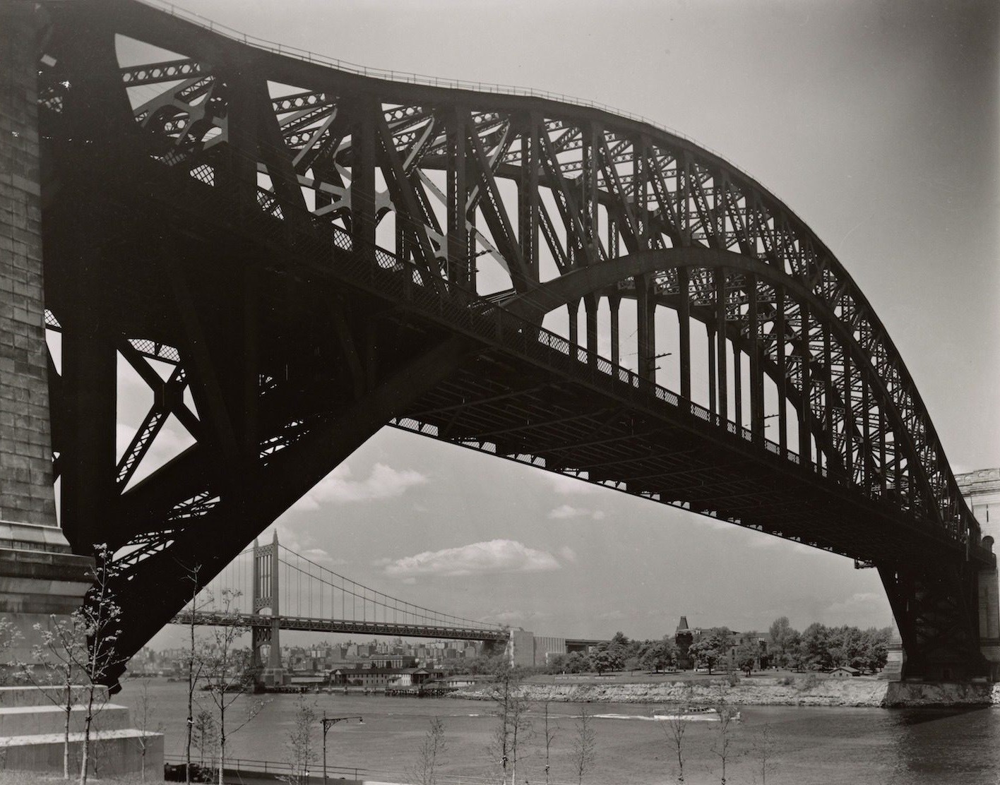 Мост Хелл-гейт, 1935. Автор Беренис Эббот