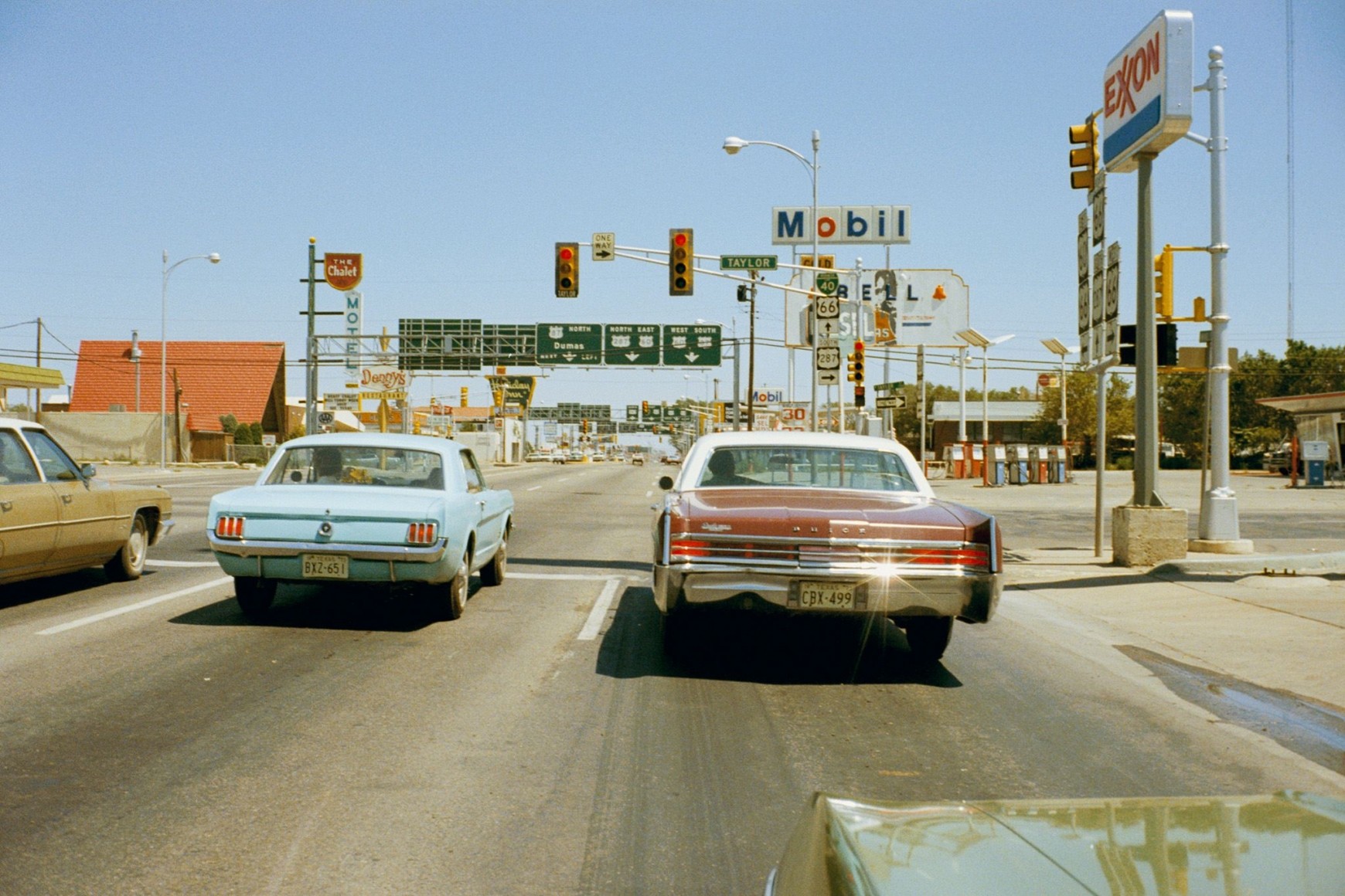Амарилло, Техас, 1973. Автор Стивен Шор