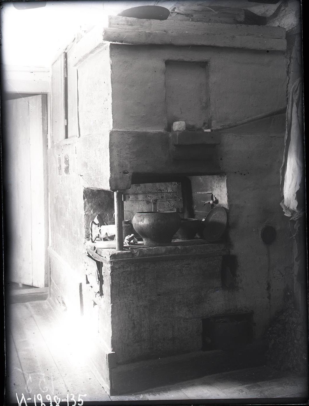 Русская печь, Никольское, Ленинградская область, 1925. Автор А. А ...