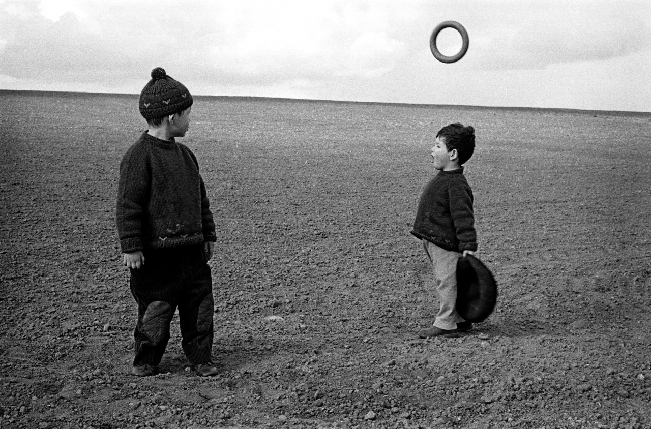 Мишель и Лоренцо. Рядом с Парижем, Франция, 1959. Фотограф Франк Хорват
