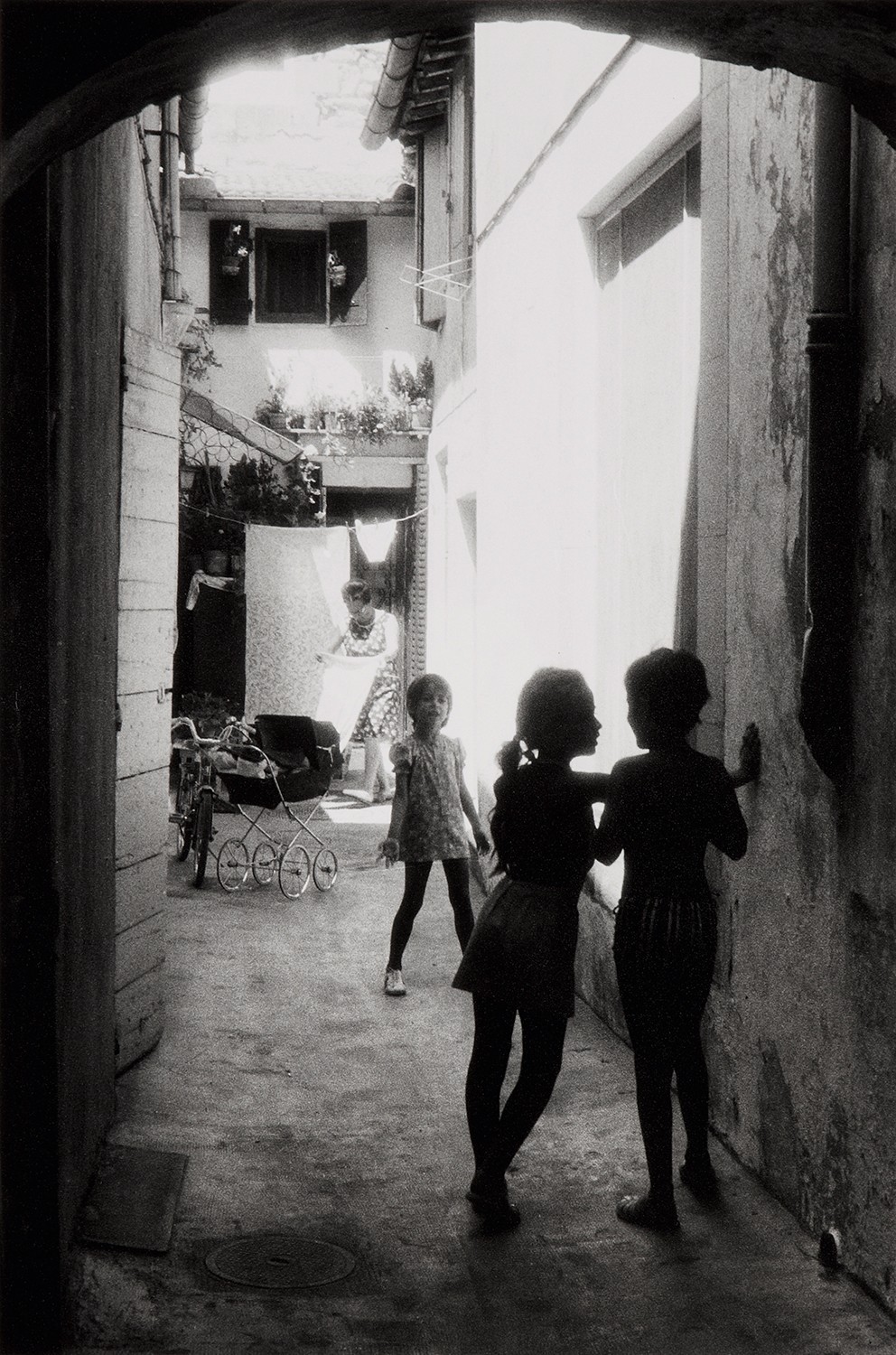 Дети, 1975. Фотограф Вилли Рони