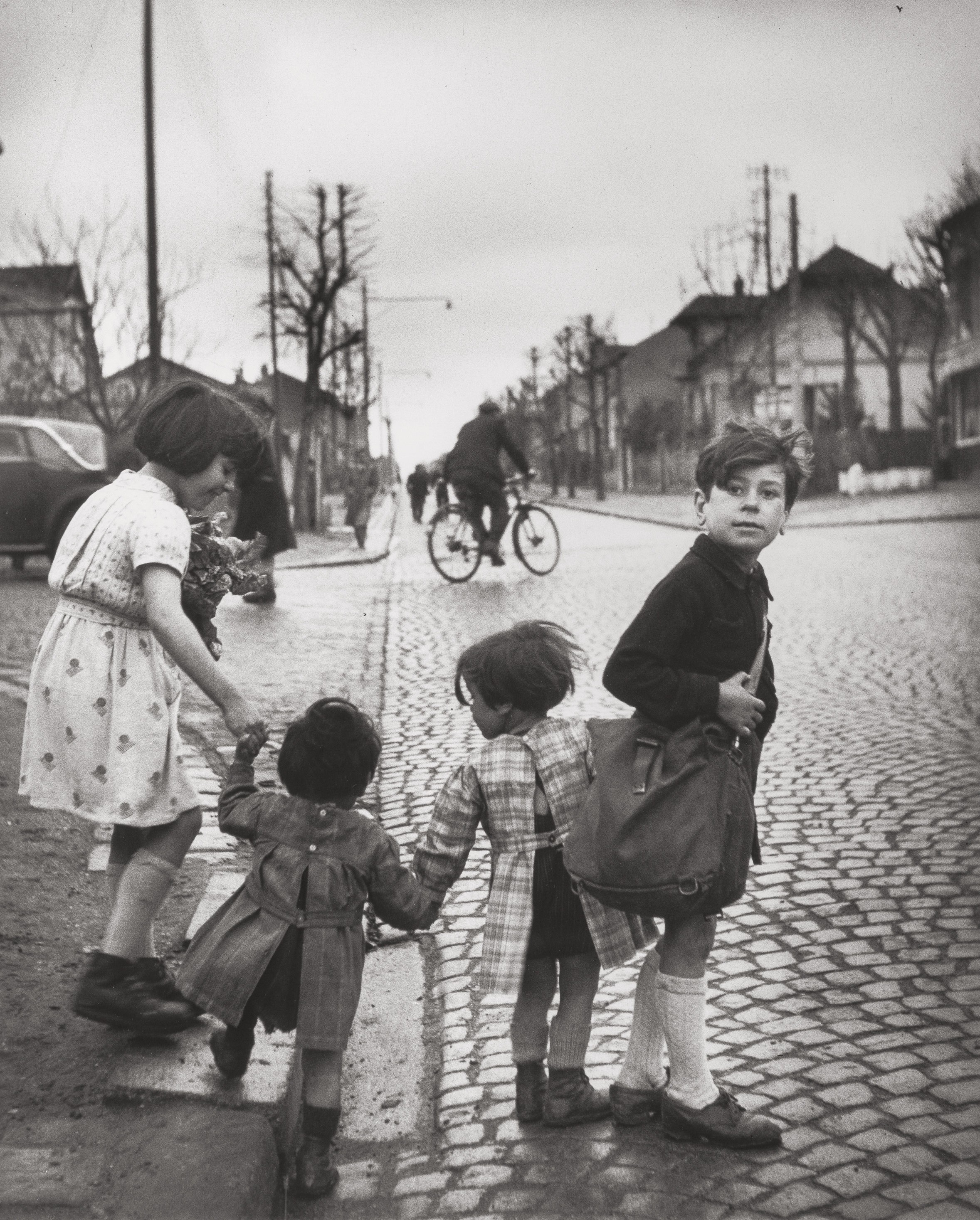 Дети Вильжюифа, 1945. Фотограф Робер Дуано