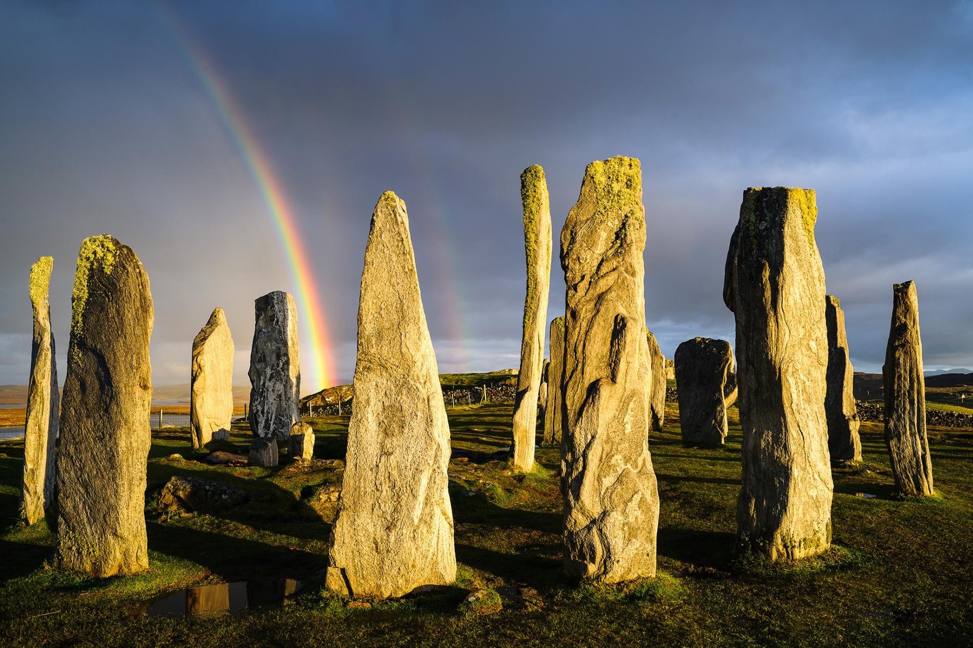 Калланиш – древнее культовое место на острове Льюис в Шотландии. Фотограф Хартмут Криниц