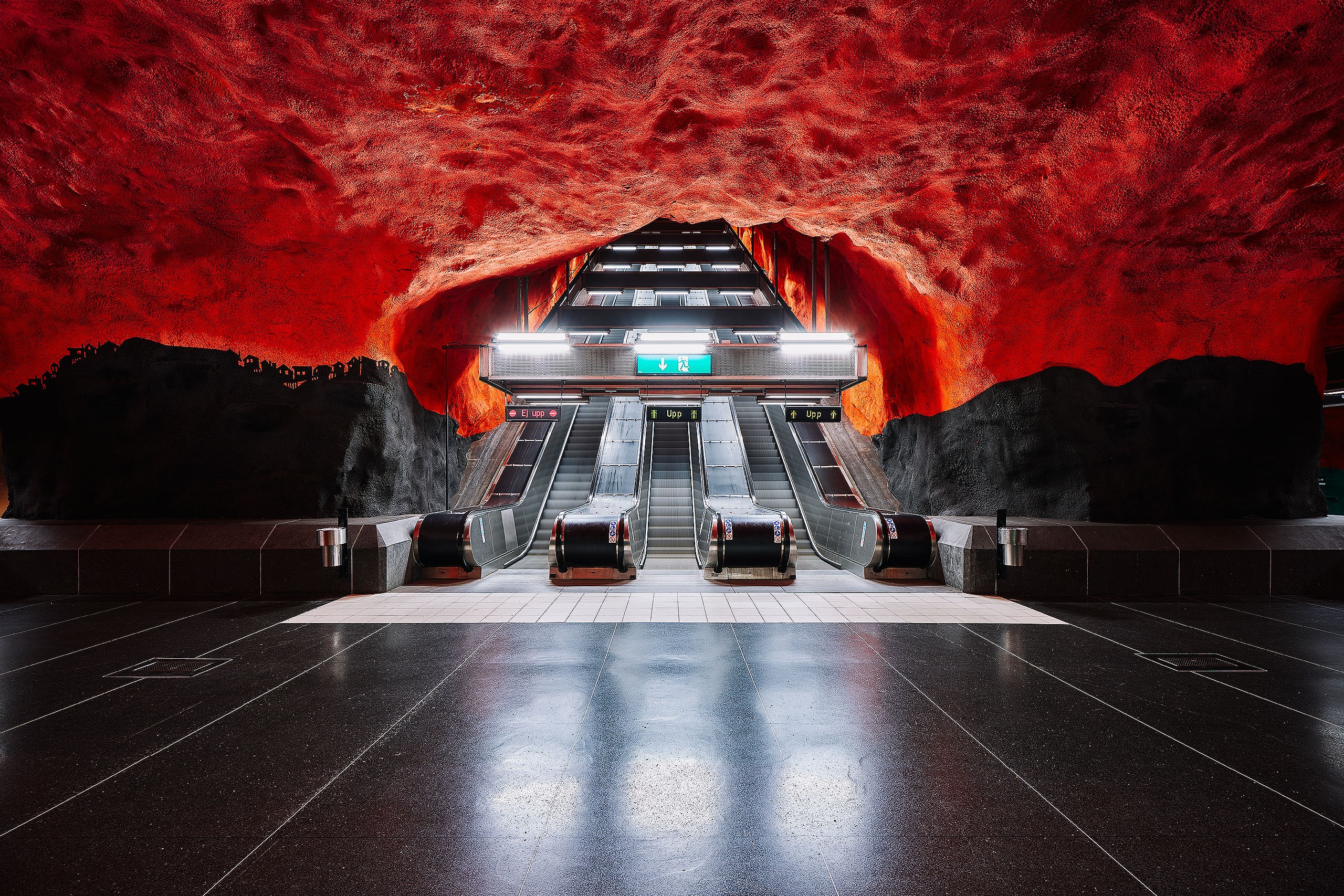 Станция шведского метро