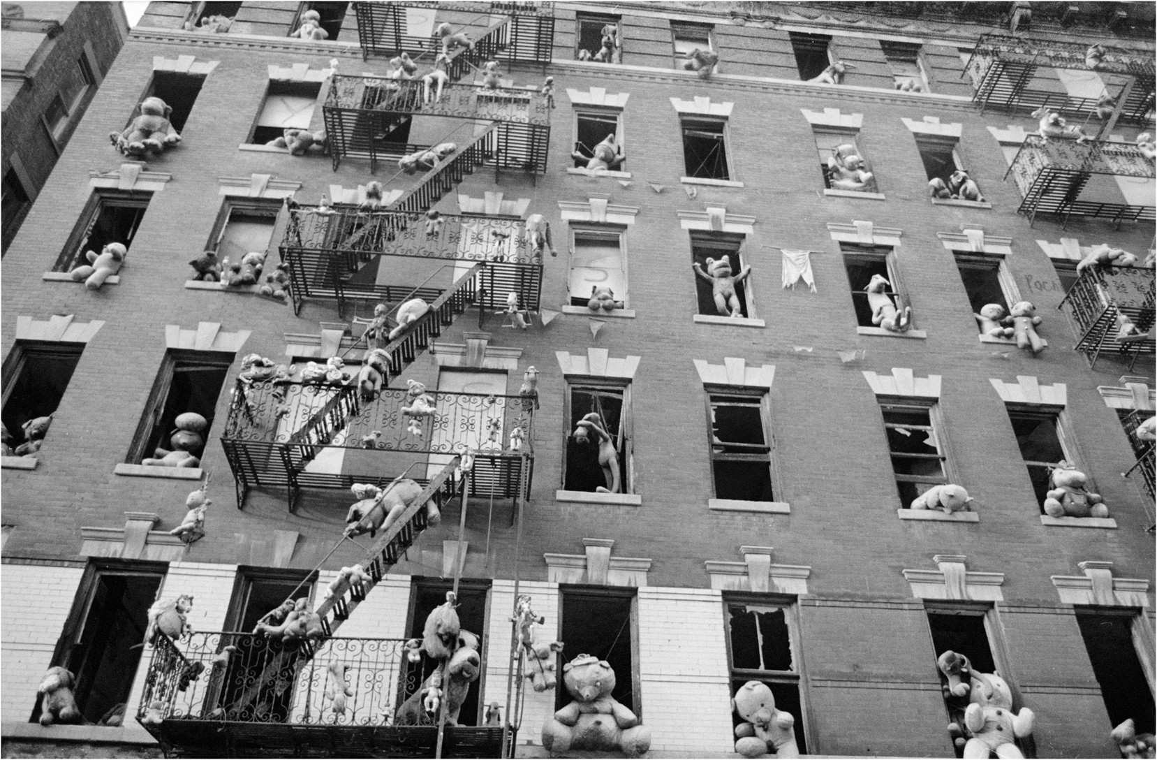 Мягкие игрушки, Восточный Гарлем, 1988. Фотограф Мэтт Вебер