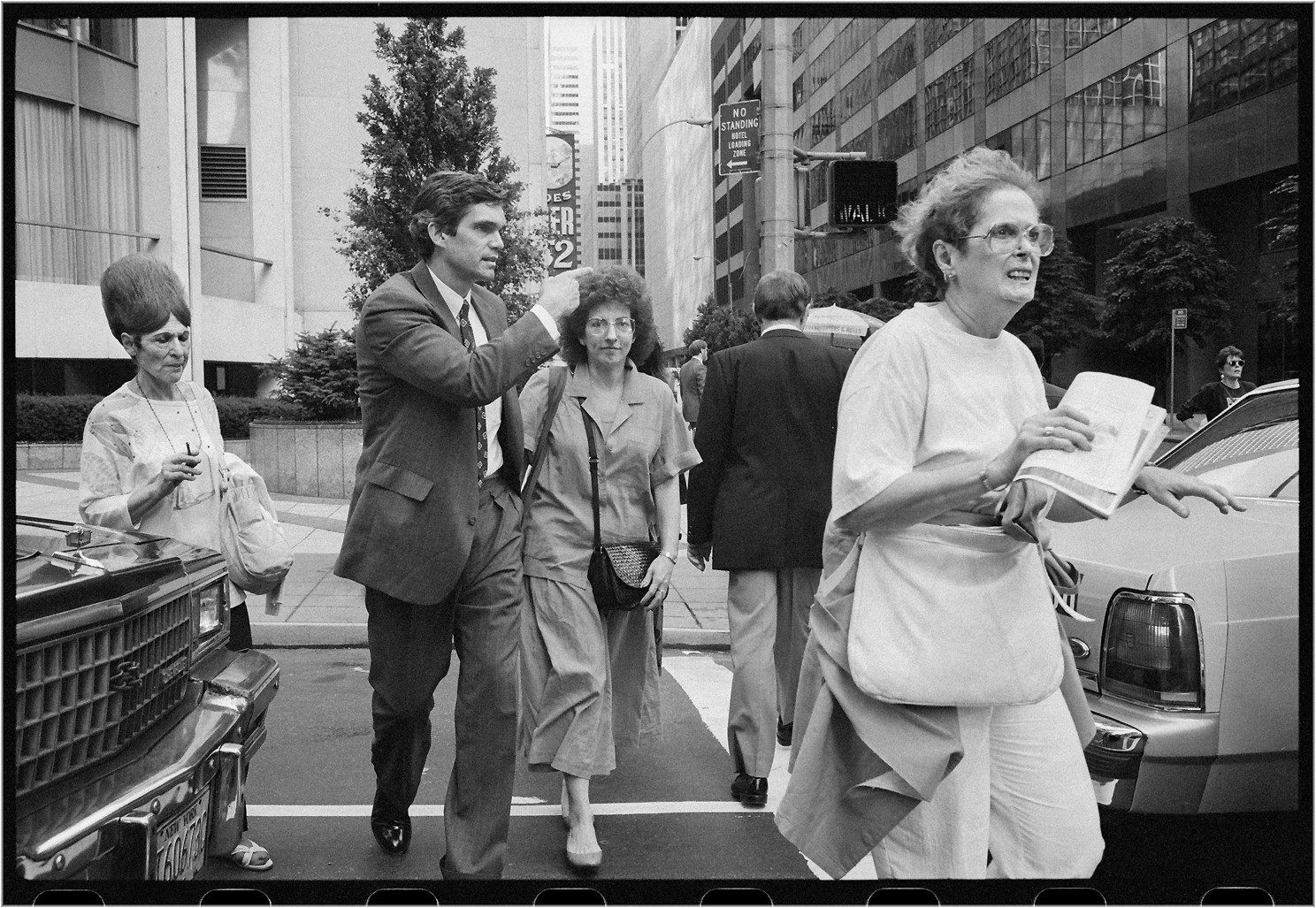 Причёска Улей, Нью-Йорк, 1990. Фотограф Мэтт Вебер