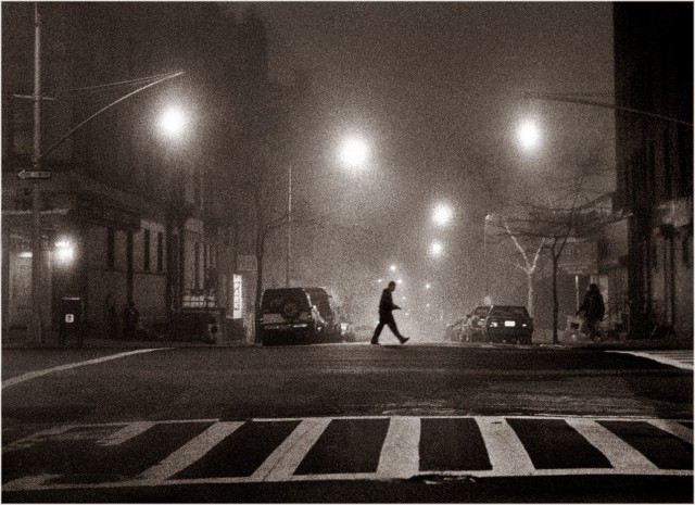 Туман, 5 часов утра, Нью-Йорк, 1991. Фотограф Мэтт Вебер