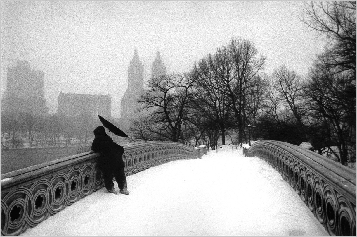 На мосту в Центральном парке, Нью-Йорк. Фотограф Мэтт Вебер