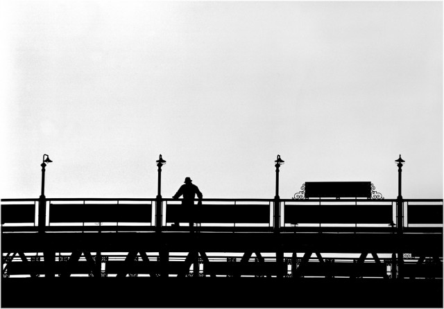 Ожидание поезда, Нью-Йорк, 1986. Фотограф Мэтт Вебер