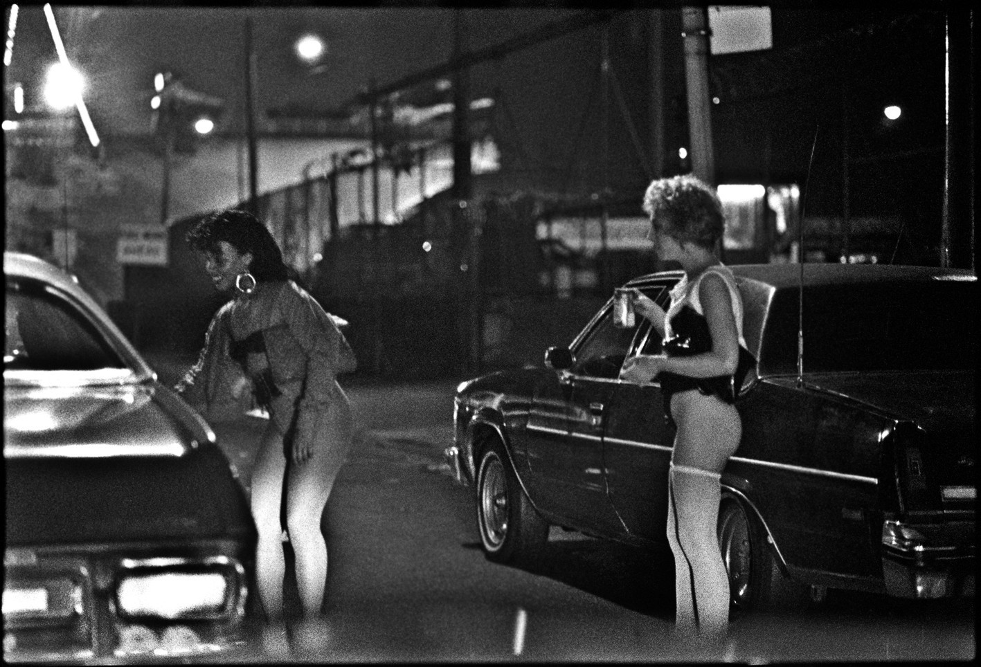 Проститутка. Нью-Йорк, 1989. Фотограф Мэтт Вебер
