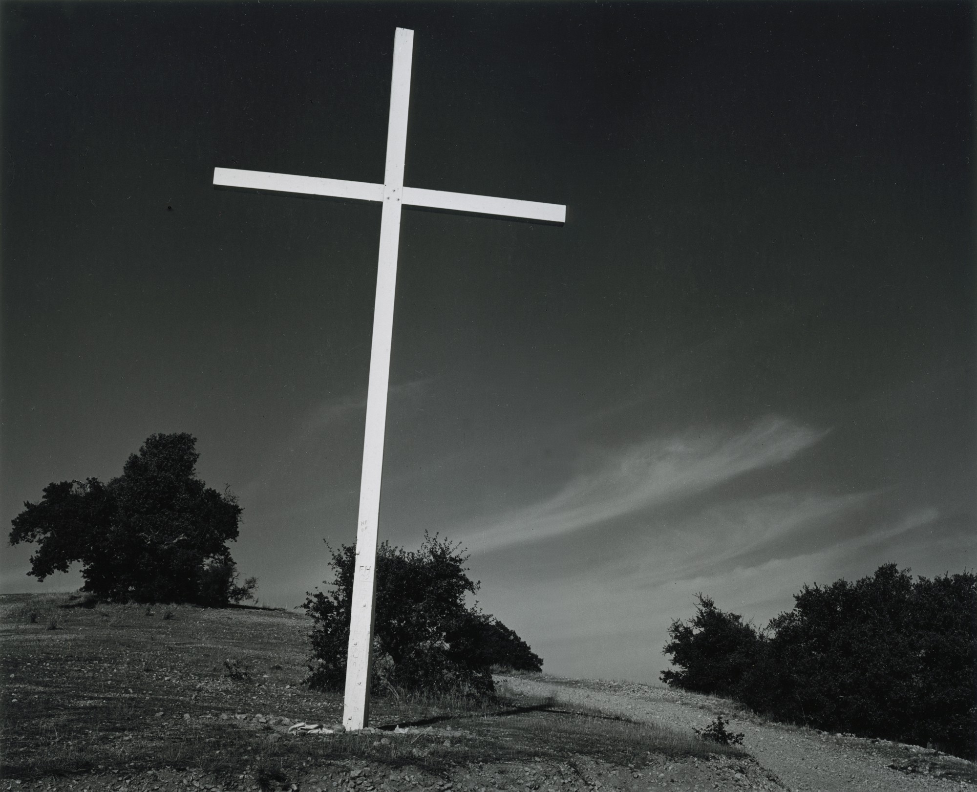 Крест, Сан-Рафаэль, Калифорния, 1932. Фотограф Энсел Адамс