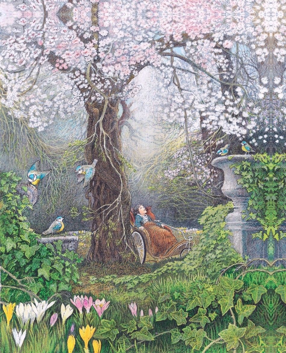 Таинственный сад. Иллюстратор: Инга Мур