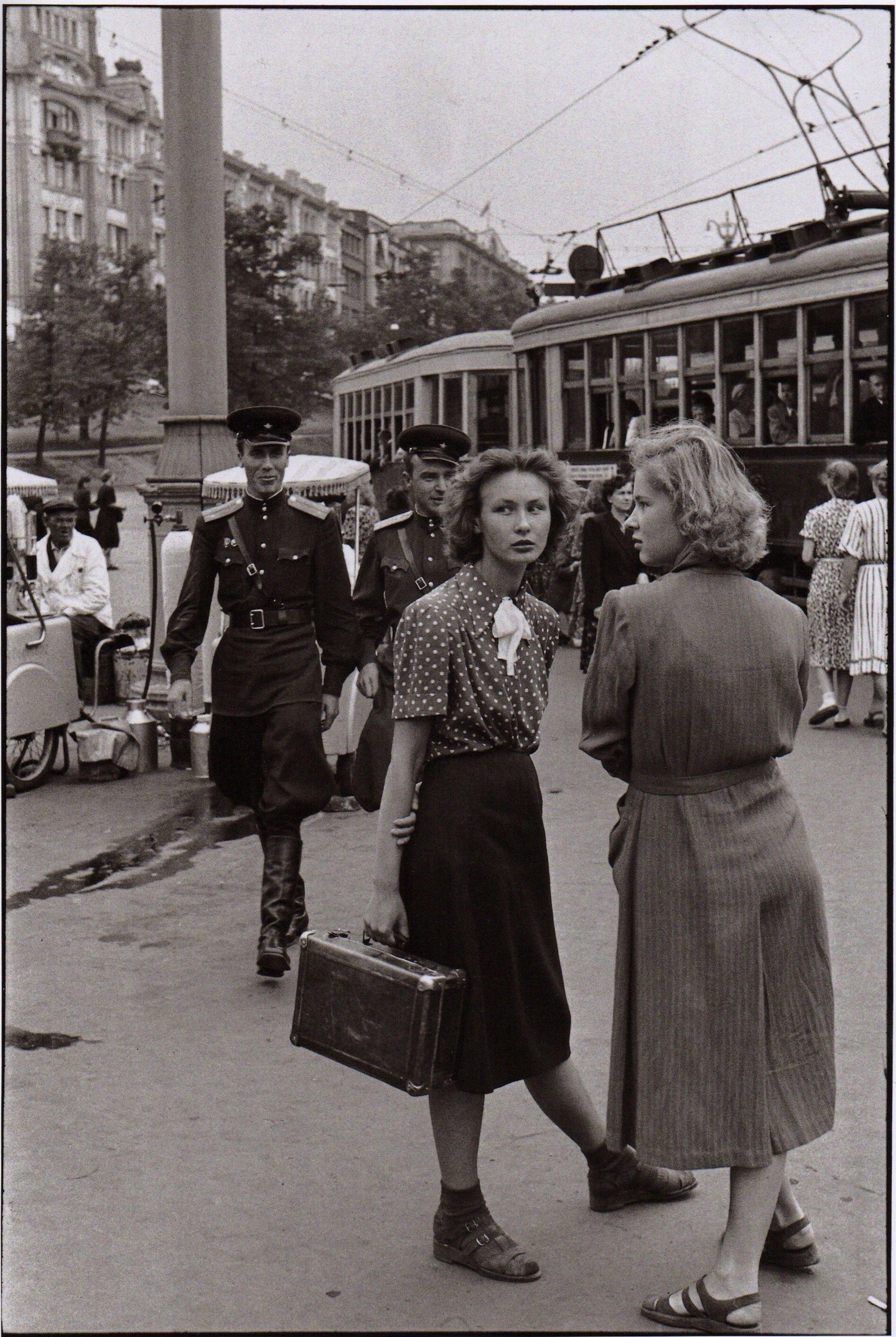 Москва, 1954. Фотограф Анри Картье-Брессон
